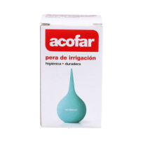 Acofar pera de irrigación...